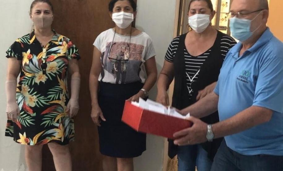 O NRE de Goioerê promoveu uma ação para os alunos do Material Impresso