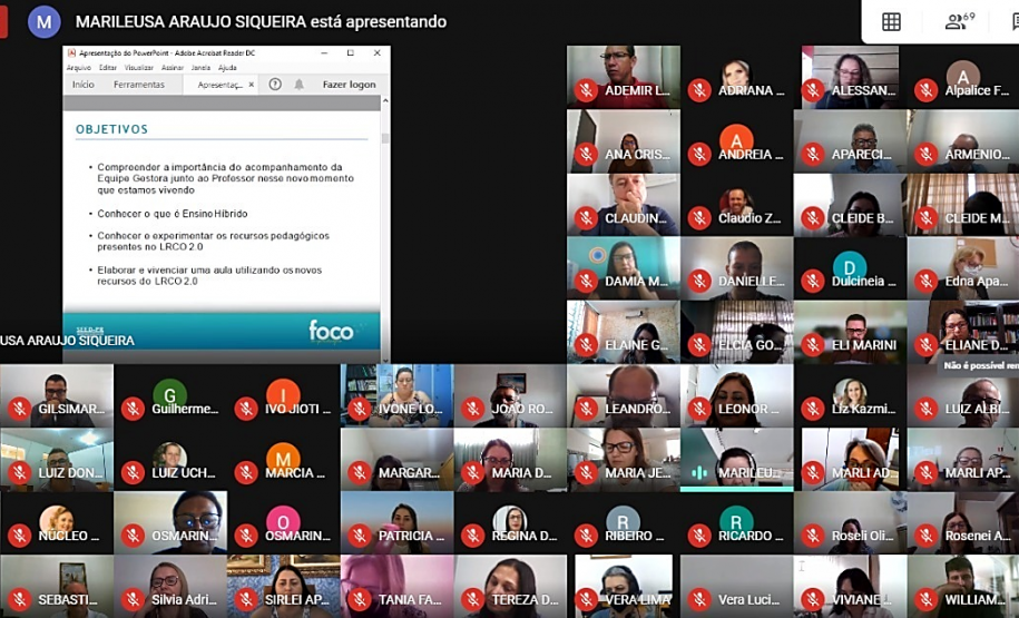 Diretores das escolas estaduais participaram do Seminário Foco na Aprendizagem Diretores das escolas estaduais participaram do Seminário Foco na Aprendizagem