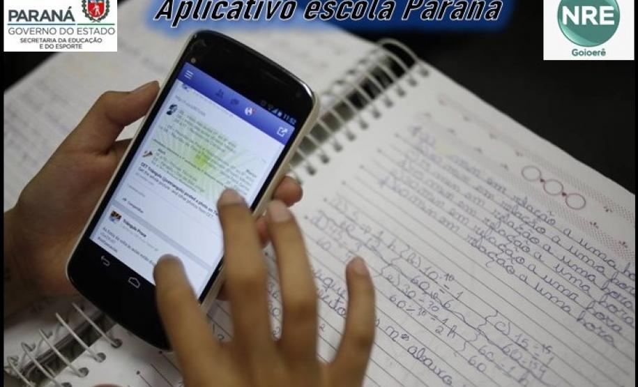 Já está disponível na Google Play (para sistema Android) e na Apple Store (iOS) a nova versão do aplicativo Escola Paraná para alunos e pais ou responsáveis. Lançado em 2017, o aplicativo é gratuito e permite o acompanhamento do dia a dia da escola. É possível consultar, por exemplo, a grade com horários de aulas, professores do dia, notas parciais e consolidadas, tela de avisos e agenda com datas de avaliações e entrega de trabalhos.