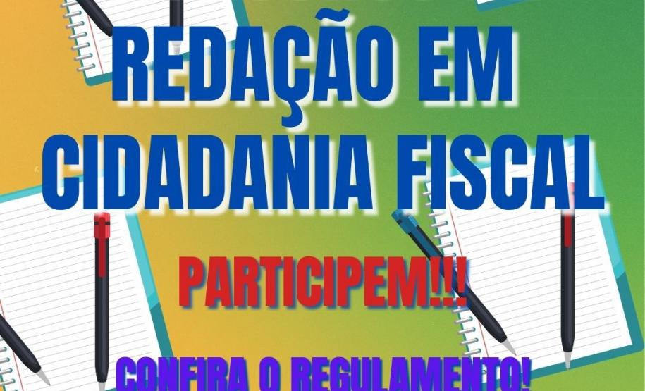 O Núcleo Regional de Educação de Goioerê em parceria com o Observatório Social de Goioerê e Rotary Clube Satélite de Goioerê promove um grande Concurso de Redação sobre Cidadania Fiscal, contemplando alunos e profissionais da educação das redes pública e privada de ensino.