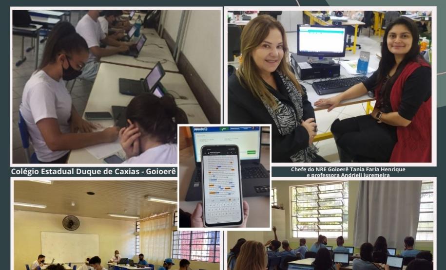 PROFESSORES DO NRE DE GOIOERÊ TRABALHAM A ESCRITA DOS ALUNOS POR MEIO DA PLATAFORMA REDAÇÃO PR