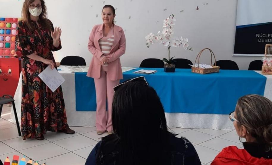 Reunião com as coordenadoras das Secretarias Municipais de Educação