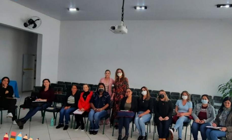 Reunião com as coordenadoras das Secretarias Municipais de Educação